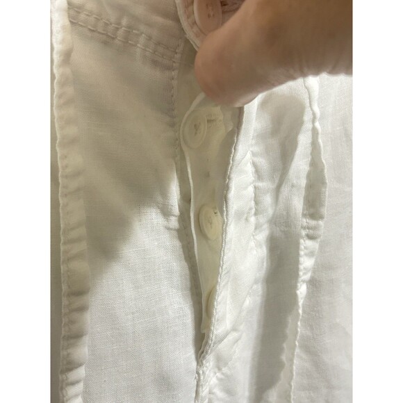 L.O.G.G & H+M Mens 33 Cotton Linen Drawstring Vacation Beach Relax Pants - Picture 9 of 11